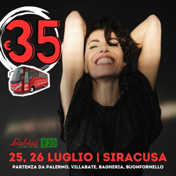 GIORGIA - Live a SIRACUSA - 25 e 26 LUGLIO - € 35 (On line in offerta € 33)