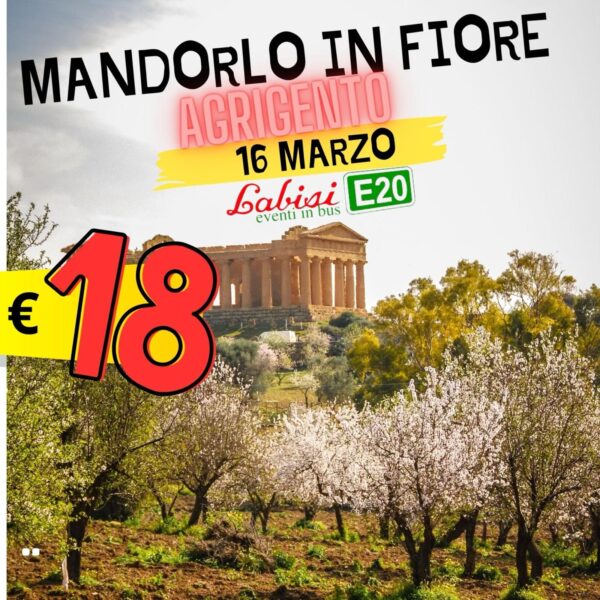 Il Mandorlo in fiore di Agrigento - 26 Marzo - da € 18